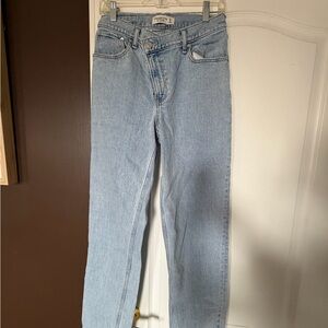 Abercrombie & Fitch Light Wash Denim Jeans 90’s Straight